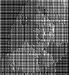 Patch Art Werk "Relief" mit
                  Foto "Alma"