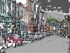 Patch Art
                        Werk "Unscharf" mit Foto
                        "Castletown Bearhaven"