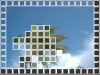 Patch Art Werk
                        "Patchwork" mit Foto "Tropical
                        Harvest"