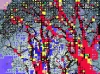 Patch Art mit Werk "Unscharf"
                    und Foto "branches"